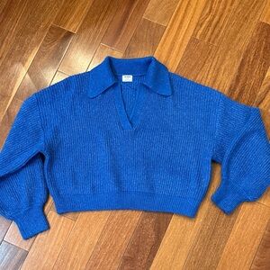 Cotton On Royal Blue V-Neck Sweater